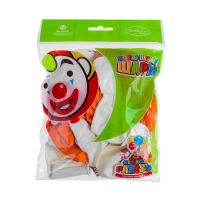 Шар латексный 12" &laquo;С днём рождения. Корги&raquo; пастель, 2 цв., 1 ст., набор 25 шт.