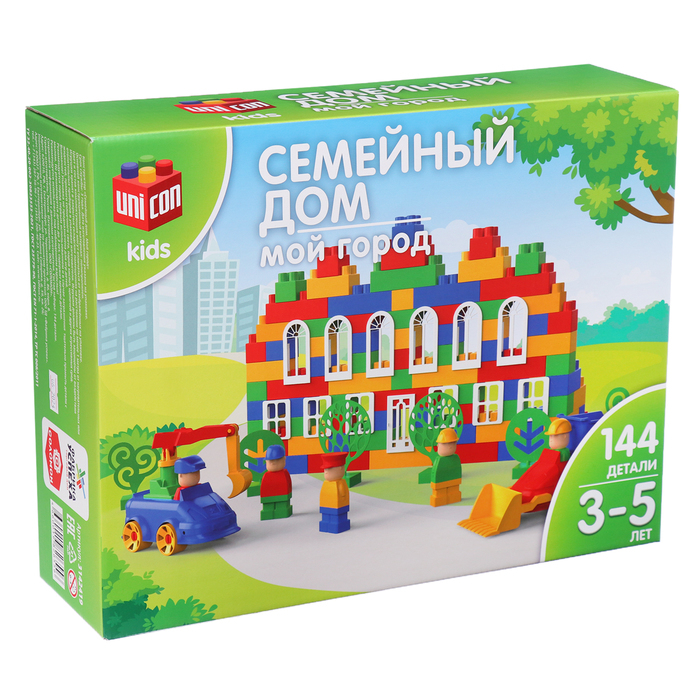 Конструктор &laquo;Мой город: Семейный дом&raquo;, 144 детали