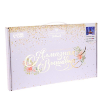 Новогодняя алмазная мозаика с частичным заполнением &laquo;Новый год. Зимняя сказка&raquo;, 40 х 30 см