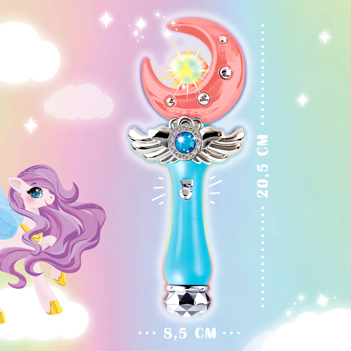 Музыкальная игрушка &laquo;Волшебая палочка&raquo;, звук, свет