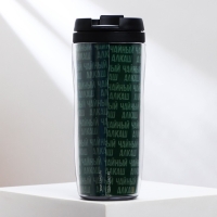 Термостакан со вставкой &laquo;Чайный алкаш&raquo; 350 мл