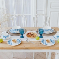 Бокал стеклянный Magistro &laquo;Ларго&raquo;, 260 мл, цвет синий