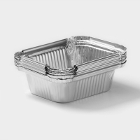 Набор форм для выпечки из фольги Доляна, 440 мл, 15&times;12 см, 8 шт