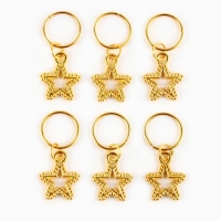 Пирсинг для волос новогодний &laquo;Самой яркой&raquo; на Новый год, 6 шт