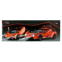 Машина радиоуправляемая &laquo;Купе&raquo;, 1:14, открываются двери и крыша, работает от аккумулятора, цвет чёрный