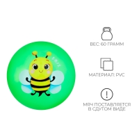 Мяч детский ZABIAKA &laquo;Пчёлка&raquo;, d=22 см