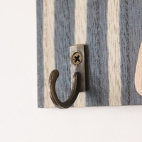 Крючки декоративные дерево "Абстракция с растением" 1,5х19,5х23,5 см