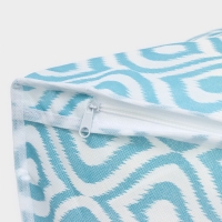 Кофр для хранения вещей Доляна &laquo;Лагуна&raquo; с ПВХ-окном, 45&times;30&times;20 см, цвет бирюзовый