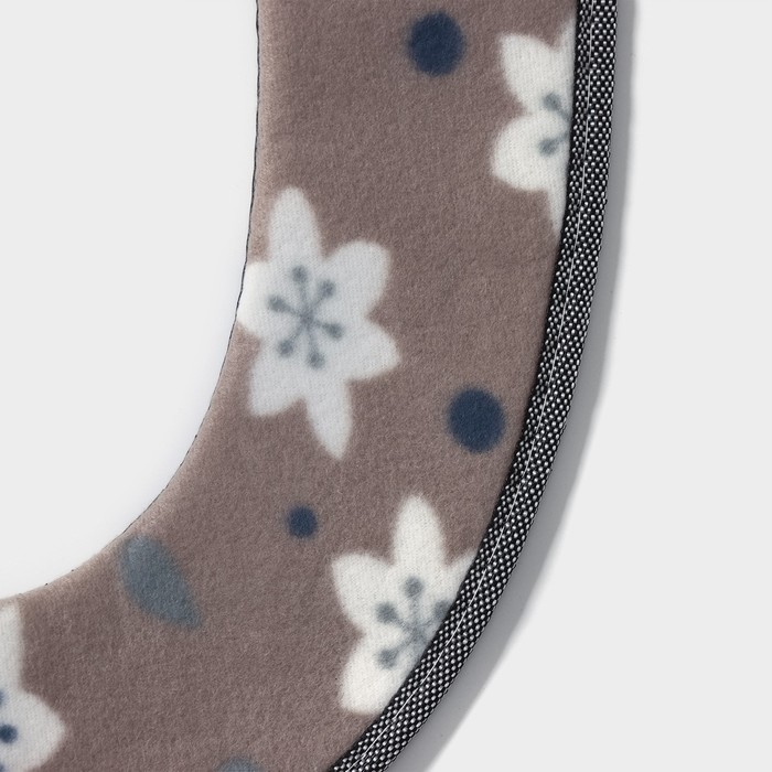 Чехол на сиденье для унитаза на липучках &laquo;Цветы&raquo;, 35&times;45 см, цвет МИКС