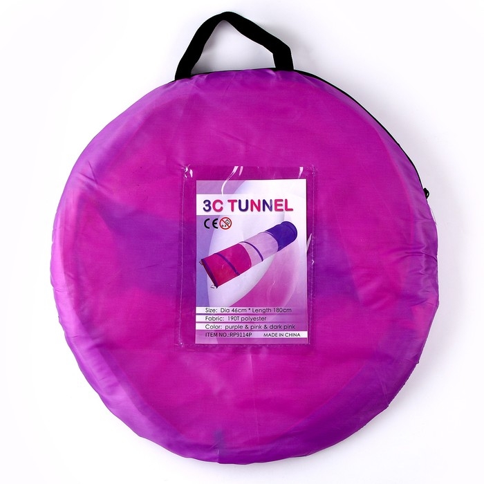 Игровой тоннель для детей &laquo;Краски&raquo; 46&times;46&times;180 см