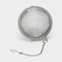 Чайник для плиты с эмалированным покрытием внутри Magma &laquo;Сайгон&raquo;, 1,1 л, чугун, с ситом, индукция, цвет чёрный