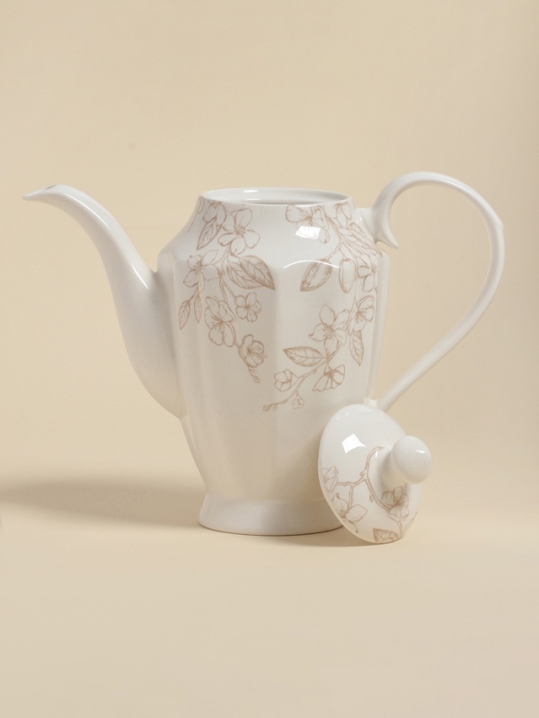 Заварочный чайник SL Home &laquo;Аманде&raquo;, 27,5&times;14&times;24 см, фарфор, белый