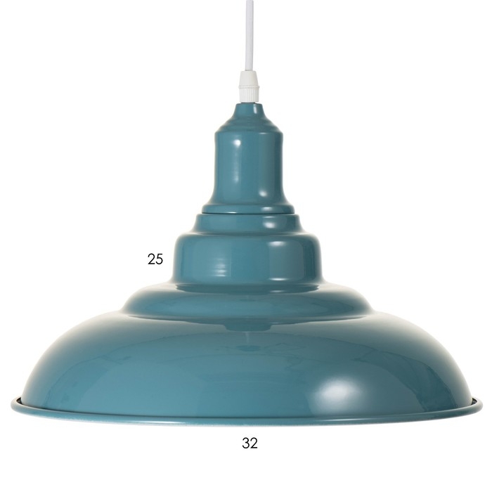 Светильник BayerLux "Лантер" E27 40Вт синий 31х31х21-121 см