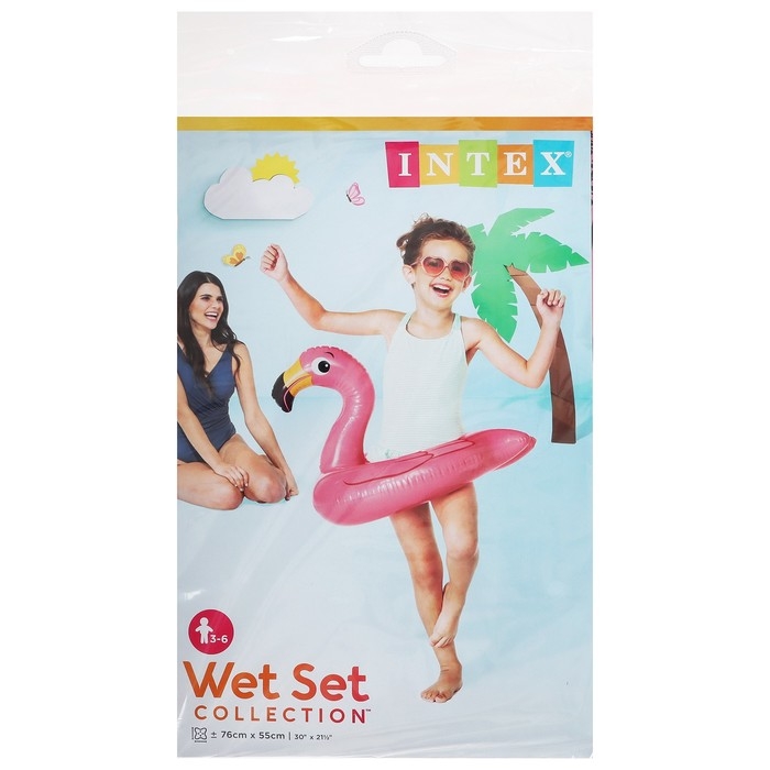 Круг для плавания &laquo;Зверюшки&raquo;, от 3-6 лет, МИКС, 59220NP INTEX