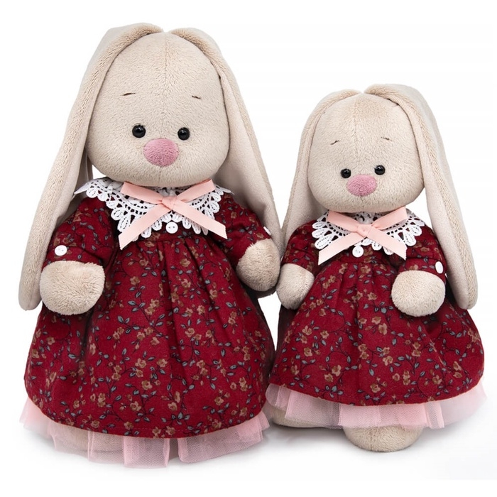 Мягкая игрушка &laquo;Зайка Ми в платье с кружевным воротником (большой)&raquo;, 32 см