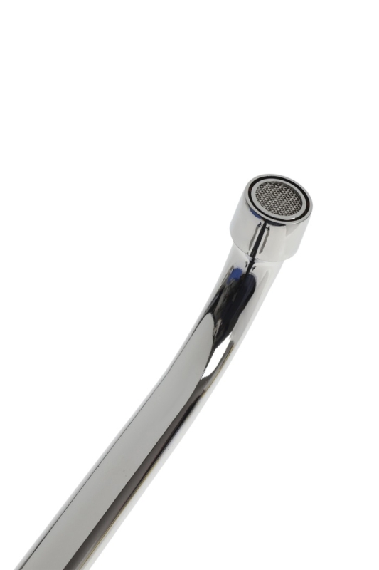 Смеситель для ванны ZEIN Z4198, однорычажный, излив 30 см, шланг 150 см, лейка 5 реж, хром   1058291