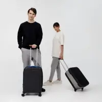 Чемодан Bonfold, черный с серым