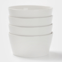 Набор салатников 4 шт 12х6 см Magistro "White Snow" 380 мл