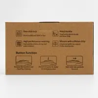 Рулетка - поводок для собак, лента 3 метра, голубая