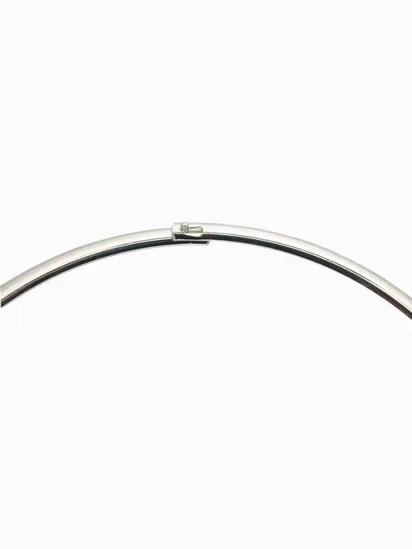 Чокер &laquo;Обруч&raquo; на шею, цвет серебро