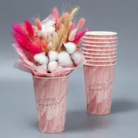 Стакан для цветов &laquo;Перья&raquo;, 350 мл