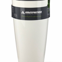 Кашпо "Рондо" 71л (со вставкой 23), белый