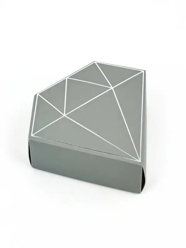 Коробка подарочная под бижутерию &laquo;Серая, тиснение&raquo;, 10 х 9 х 3.5 см