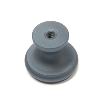 Ручка-кнопка CAPPIO PK321, d=24 мм, цвет графит, 8 шт.