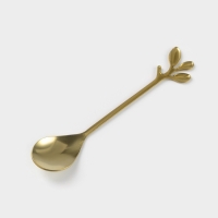 Чайная пара керамическая с ложкой &laquo;Зефирка&raquo;, 2 предмета: чашка 250 мл, блюдце d=13 см, цвет розовый