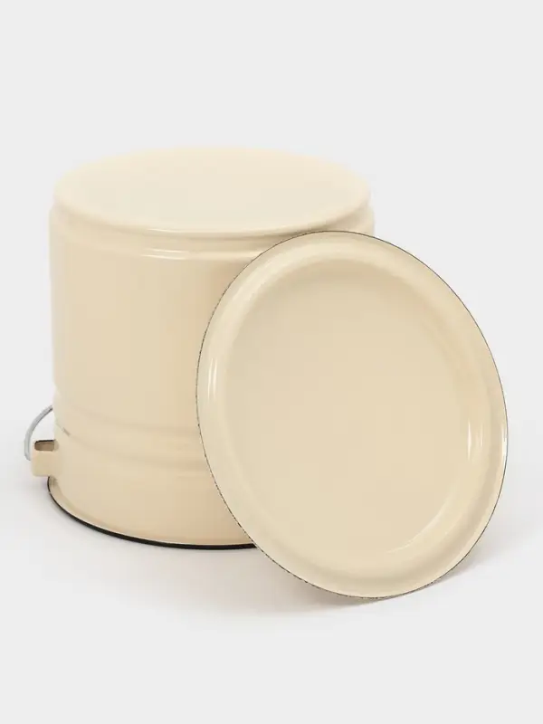 Ведро ц/шт с/кр 12л (слоновая)Без декора