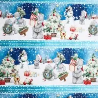 Бумага упаковочная глянцевая &laquo;С Новым Годом!&raquo;, Me To You, 70 х 100 см