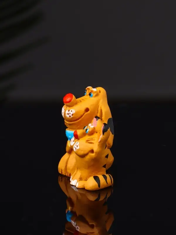 Фигура "Котик с собачкой" 3.6х4.2х2.2 см