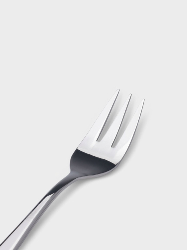 Вилка для торта Hanna Kn&ouml;vell Hertel, 13.5 см, толщина 2 мм, нержавеющая сталь, серебристая