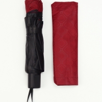 Зонт механический &laquo;Ромбы&raquo;, эпонж, 4 сложения, 10 спиц, R = 53/60 см, D = 120 см, цвет МИКС