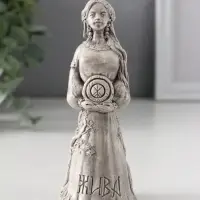 Фигура славянская богиня &laquo;Жива&raquo; 12.5&times;5&times;5 см, серая