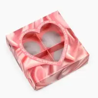 Коробка под 4 конфеты со скретч-слоем &laquo;Только для тебя&raquo;, 10.5 х 10.5 х 3.5 см