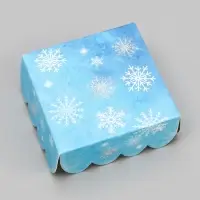 Коробка для печенья, &laquo;С Новым годом!&raquo;, 7&times;7&times;3 см, Новый год