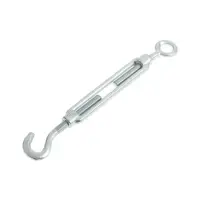 Талреп крюк-кольцо ТУНДРА krep, DIN1480, М6, оцинкованный 1 шт.