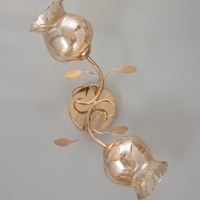 Люстра "Лиза" 2х40Вт Е27 золото