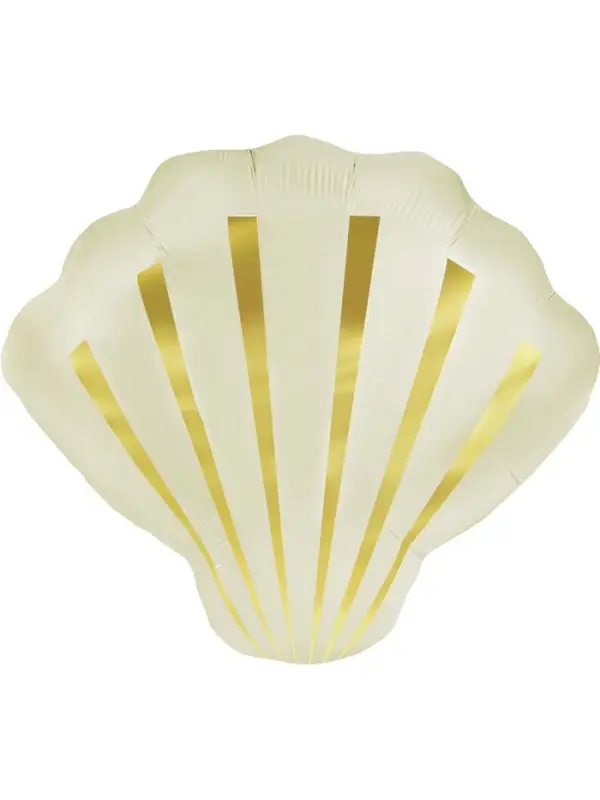 Воздушный шар фольгированный 21" &laquo;Морская ракушка&raquo;, кремовый сатин