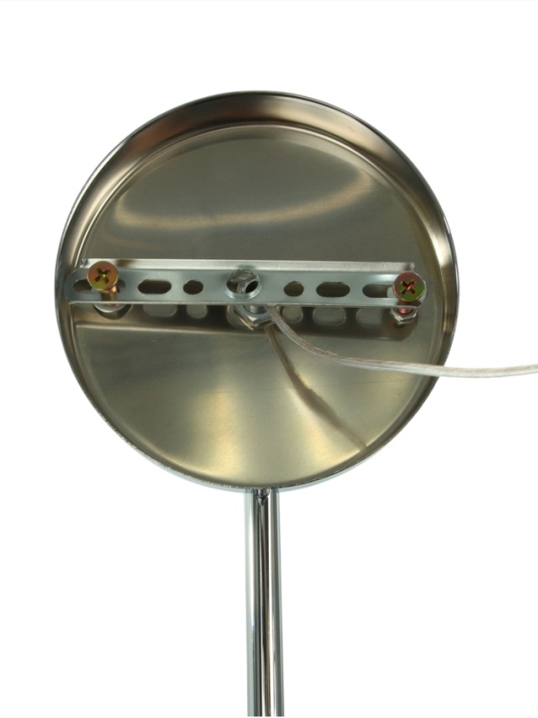 Бра &laquo;Кейти&raquo; 1х40Вт Е27 серебро 23х14х47+80см