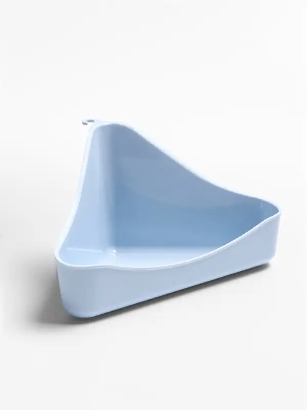 Туалет угловой для грызунов 16 х 9 х 8,5 см, микс цветов