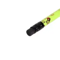 Карандаш чернографитный твёрдость НВ &laquo;Ладошки&raquo; с ластиком, заточенный, круглый, МИКС