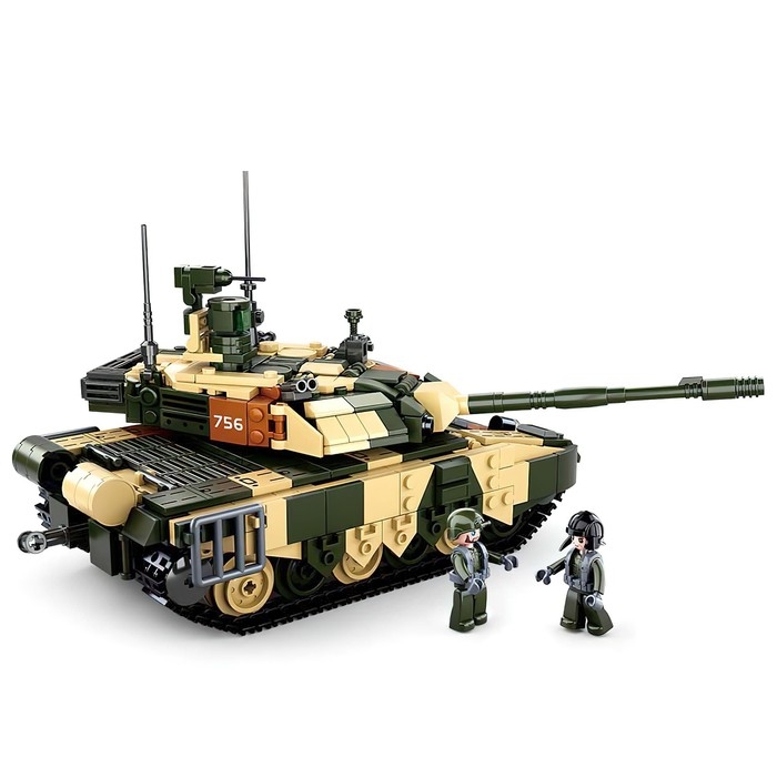 Конструктор &laquo;Модельки. Россиский танк&raquo;, 758 деталей
