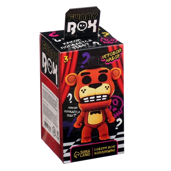 Игровой набор Funny box &laquo;Страшный мишка&raquo;, цвет МИКС
