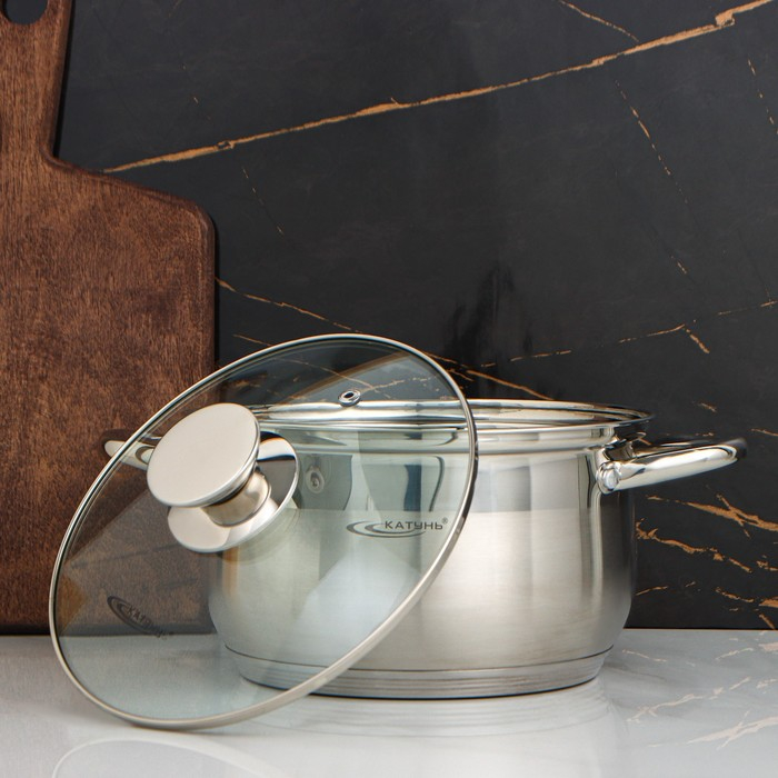 Кастрюля &laquo;Диана&raquo;, 3.5 л, d=20 см, капсульное дно, индукция