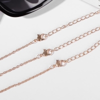 Кулоны &laquo;Неразлучники&raquo; три сестры, цвет золото, 45 см