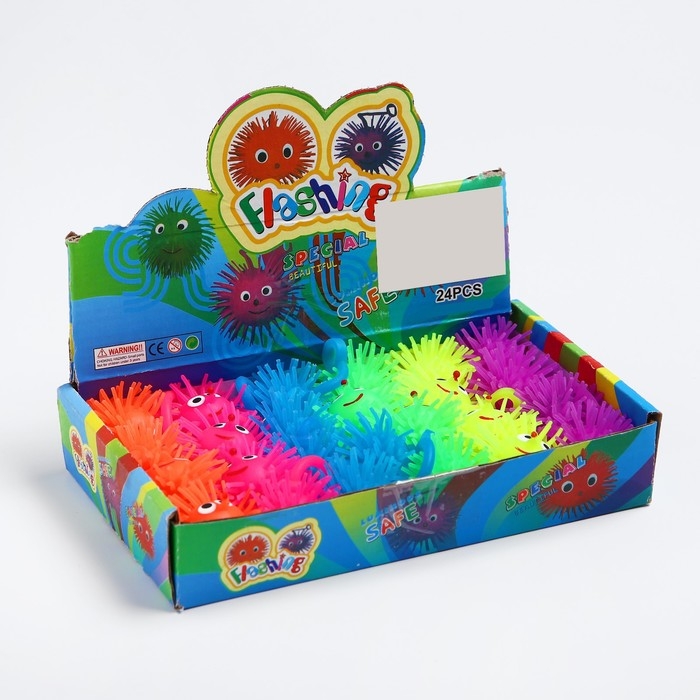 Ёжка световой &laquo;Чудик&raquo;, цвета МИКС