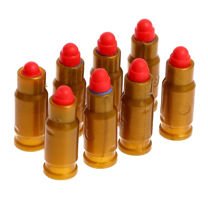 Пистолет &laquo;Глок&raquo;, с гильзами, глушителем, стреляет мягкими пулями