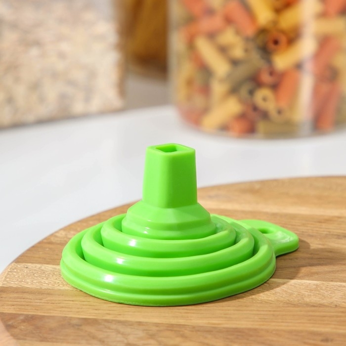 Воронка складная Доляна &laquo;Квадро&raquo;, 7&times;9 см, цвет МИКС